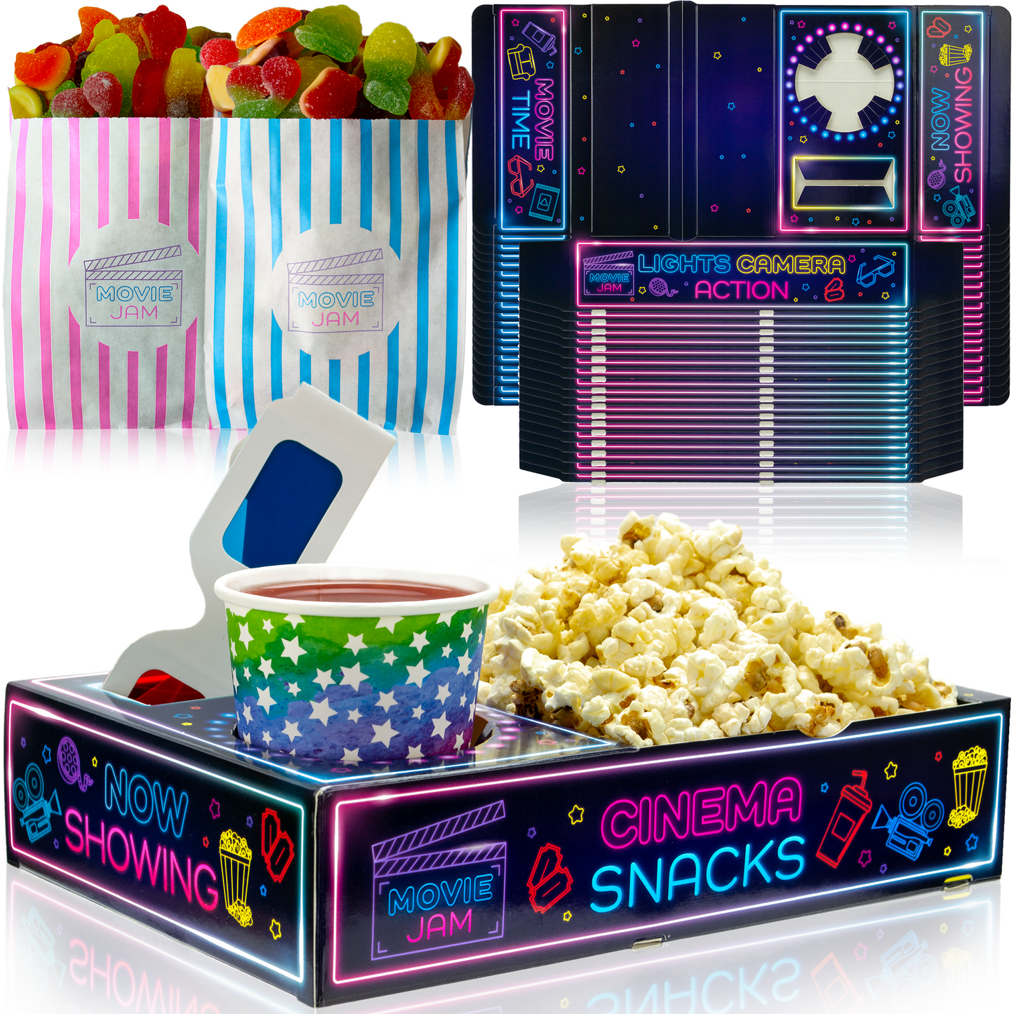 Movie Night Snack Tray